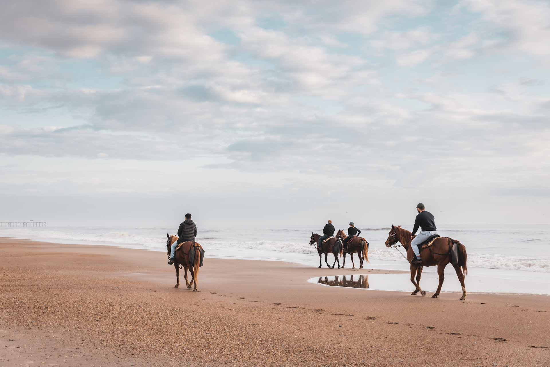 Amelia Island beach Horseback Riding