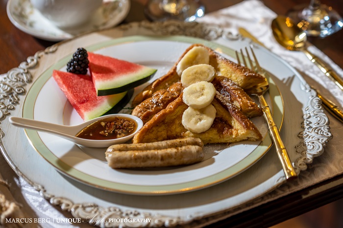 Amelia Island Williams House breakfast