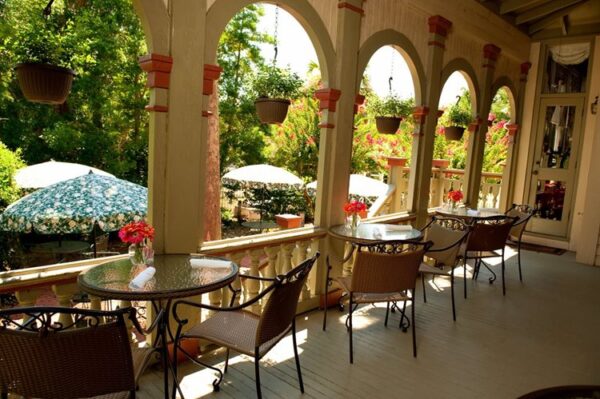 Fairbanks House outdoor chairs