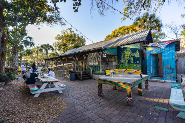 Green Turtle Tavern tables