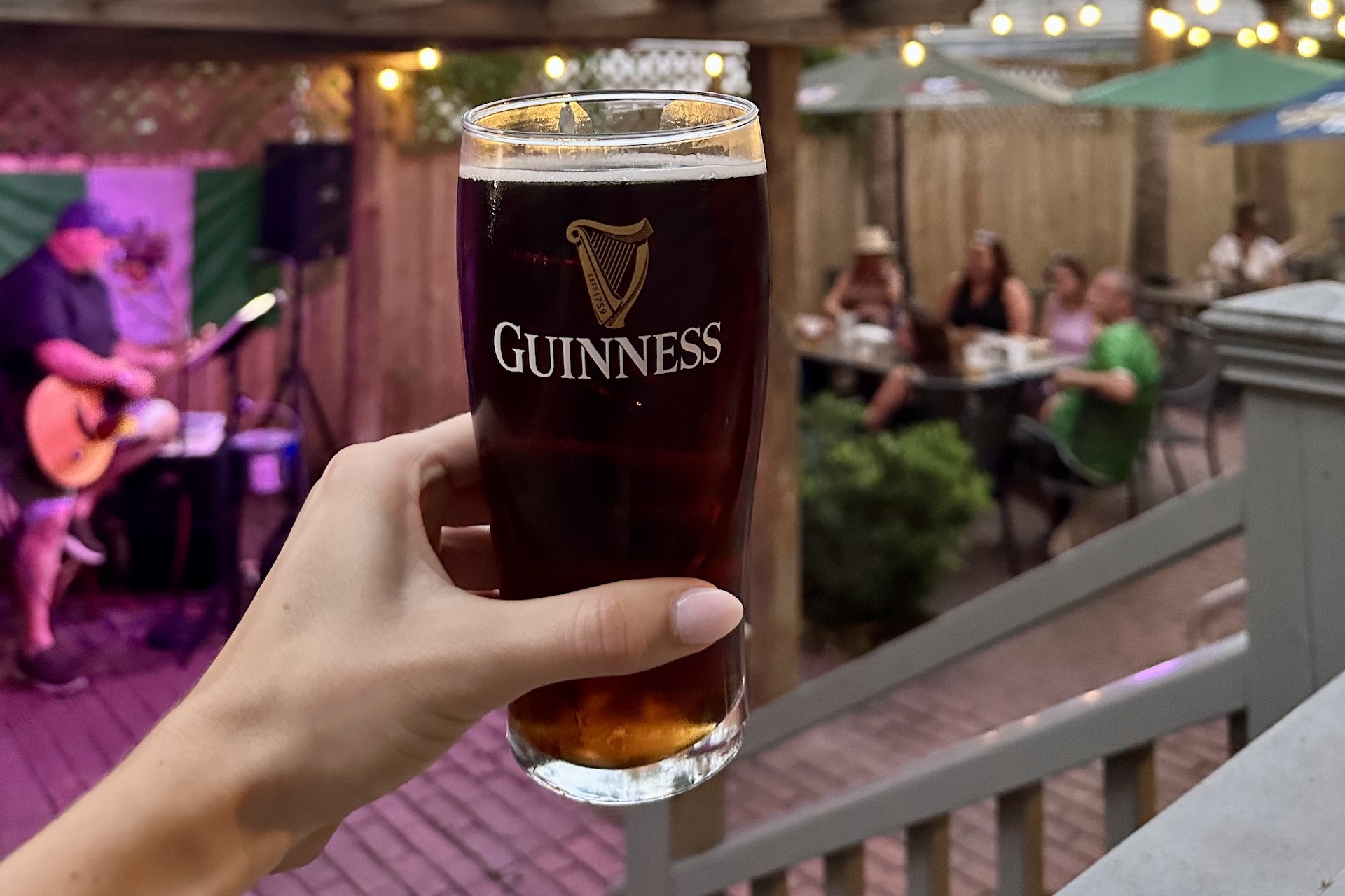 pint of Guinness beer